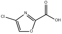 2-Oxazolecarboxylic acid, 4-chloro- Structure