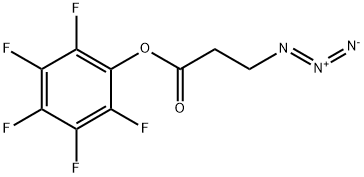 3-Azidopropanoic acid-PFP ester,1240801-10-8,结构式