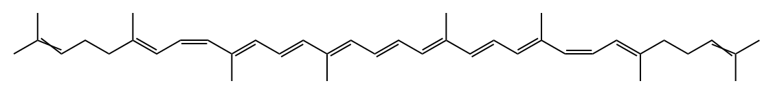 77DICISLYCOPENE Structure