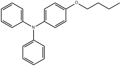 4-Butoxy-N,N-diphenylbenzenamine,1241951-83-6,结构式