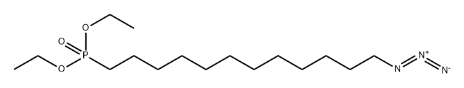 Phosphonic acid, P-(12-azidododecyl)-, diethyl ester Structure