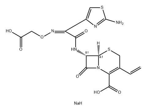 Cefixime EP Impurity C (Cefixime 7-epimer) Disodium Salt Structure
