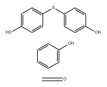 Formaldehyde, polymer with phenol and 4,4'-thiobis[phenol], sulfomethylated Structure