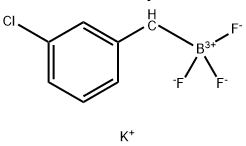 (3-chlorophenyl)methyl-trifluoroboranuide Struktur