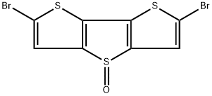 2,6-DIBROMODITHIENO[3,2-B:2',3'-D]THIOPHENE 4-OXIDE 结构式