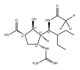 XRQDFNLINLXZLB-ZNTLBDNRSA-N 化学構造式