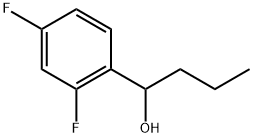 1-(2,4-difluorophenyl)butan-1-ol 结构式