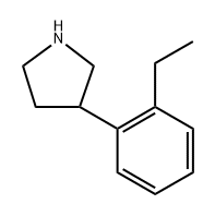 3-(2-ethylphenyl)pyrrolidine|3-(2-乙基苯基)吡咯烷