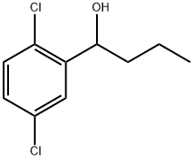 2,5-Dichloro-α-propylbenzenemethanol Struktur