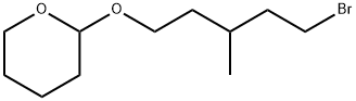 2-(5-溴-3-甲基)戊氧基四氢吡喃,124817-81-8,结构式