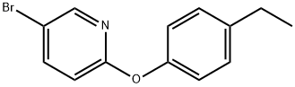 5-Bromo-2-(4-ethylphenoxy)pyridine,1248182-87-7,结构式