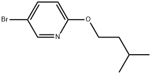 5-Bromo-2-(3-methylbutoxy)pyridine Structure