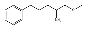 1-甲氧基-5-苯基戊-2-胺,1248942-76-8,结构式