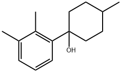 1-(2,3-dimethylphenyl)-4-methylcyclohexanol Struktur