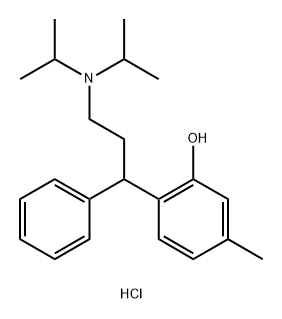 Phenol, 2-[3-[bis(1-methylethyl)amino]-1-phenylpropyl]-5-methyl-, hydrochloride (1:1)|托特罗定杂质3盐酸盐