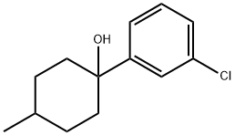 1-(3-chlorophenyl)-4-methylcyclohexanol Structure