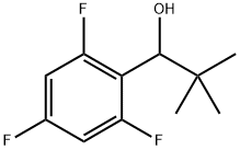 2,2-dimethyl-1-(2,4,6-trifluorophenyl)propan-1-ol Structure