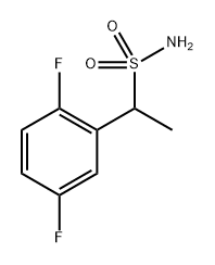 Benzenemethanesulfonamide, 2,5-difluoro-α-methyl- Struktur