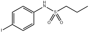 N-(4-iodophenyl)propane-1-sulfonamide Structure