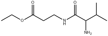3-(2-氨基-3-甲基丁酰胺基)丙酸乙酯,1250119-99-3,结构式