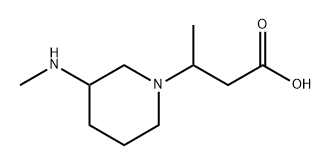 3-[3-(methylamino)piperidin-1-yl]butanoic acid|3-[3-(甲基氨基)哌啶-1-基]丁酸