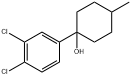 1-(3,4-dichlorophenyl)-4-methylcyclohexanol Structure