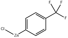 Zinc, chloro[4-(trifluoromethyl)phenyl]- Structure
