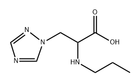 1H-1,2,4-Triazole-1-propanoic acid, α-(propylamino)-|2-(丙基氨基)-3-(1H-1,2,4-三唑-1-基)丙酸