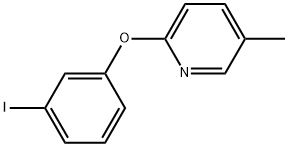 2-(3-Iodophenoxy)-5-methylpyridine Structure