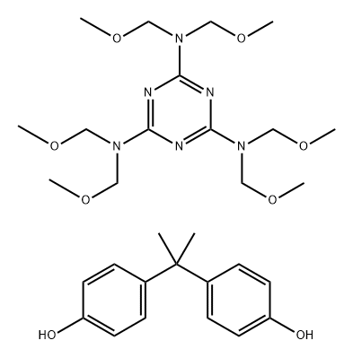 Phenol, 4,4'-(1-methylethylidene)bis-, reaction products with hexakis(methoxymethyl)melamine|