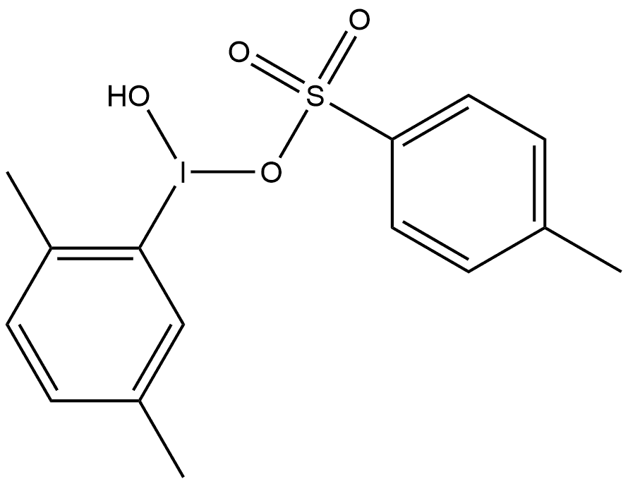 1-[Hydroxy(tosyloxy)iodo]-2,5-dimethylbenzene Structure