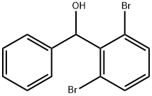 (2,6-dibromophenyl)(phenyl)methanol Struktur