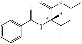 L-Valine-2-d, N-benzoyl-, ethyl ester Struktur