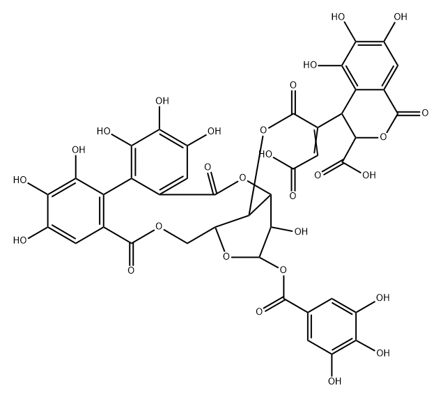 repandusinic acid A,125516-10-1,结构式