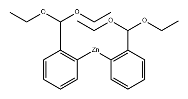 Zinc, bis[2-(diethoxymethyl)phenyl]- Struktur