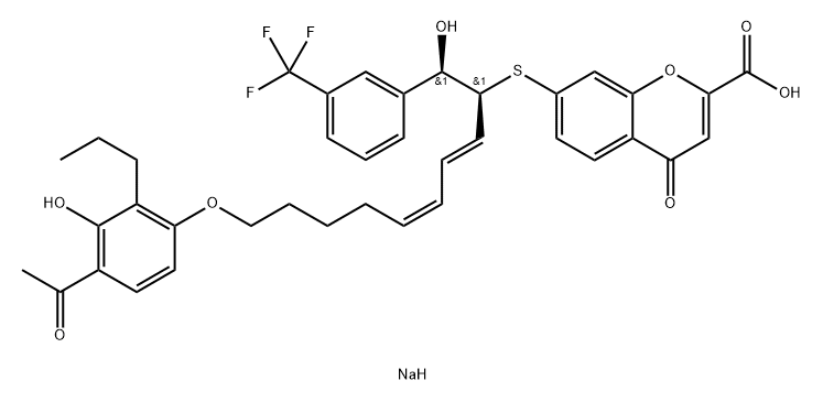 iralukast Structure