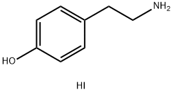 Phenol, 4-(2-aminoethyl)-, hydriodide (1:1) Struktur