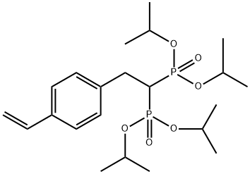 P,P′-[2-(4-乙烯基苯基)亚乙基]双-P,P,P′,P′-四(1-甲基乙基)膦酸酯,1256373-78-0,结构式