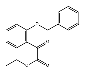 ethyl 2-(2-(benzyloxy)phenyl)-2-oxoacetate Structure