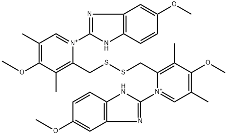 埃索美拉唑杂质,125656-80-6,结构式