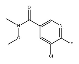 1256824-29-9 5-chloro-6-fluoro-N-methoxy-N-methylnicotinamide