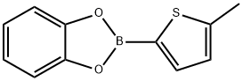 2-(5-Methyl-2-thienyl)-1,3,2-benzodioxaborole 结构式