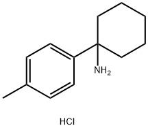 1-(对甲苯基)环己-1-胺盐酸盐,125802-03-1,结构式