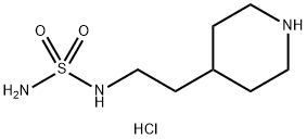 2-(4-Piperidyl)ethyl]sulfamide Hydrochloride Structure