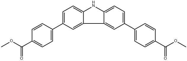 Benzoic acid, 4,4'-(9H-carbazole-3,6-diyl)bis-, 1,1'-dimethyl ester