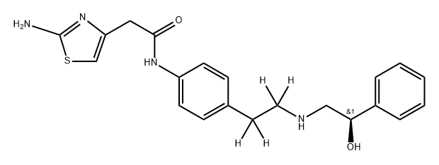 [2H4]-米拉贝隆,1258892-45-3,结构式