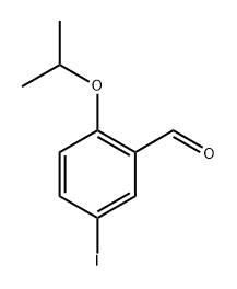 5-Iodo-2-isopropoxybenzaldehyde Struktur