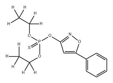 イソキサチオン-D10 化学構造式