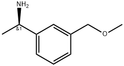 (R)-1-(3-(methoxymethyl)phenyl)ethan-1-amine 结构式