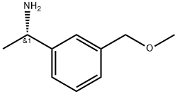 (S)-1-(3-(methoxymethyl)phenyl)ethan-1-amine Structure